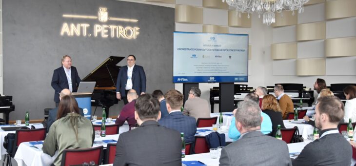 Report from the tour and seminar: Enterprise Systems Orchestration at PETROF, 30. 3. 2023