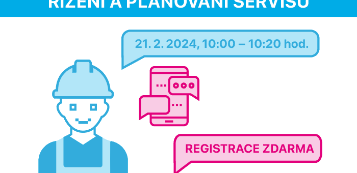 Webinar: Service management and planning, 21. 2. 2024, 10:00 – 10:20