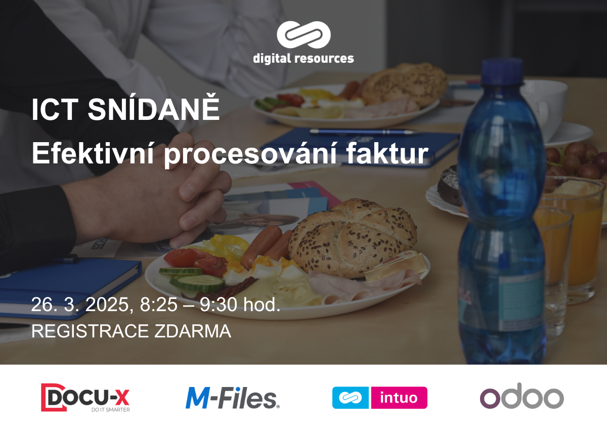 Pozvánky, ICT snídaně 26. 3. 2025