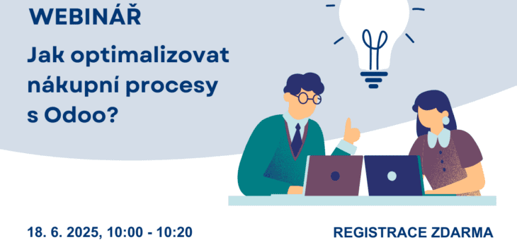 Webinář: Jak optimalizovat nákupní procesy s Odoo?, 18. 6. 2025, 10:00 – 10:20