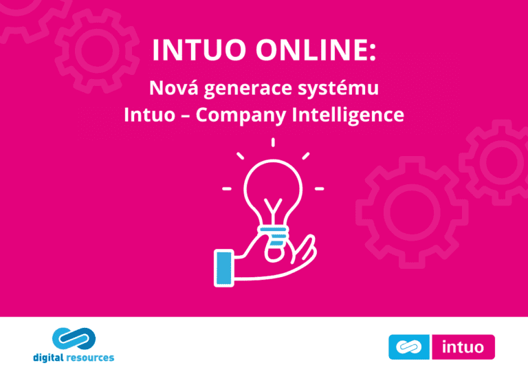 Intuo Online Nová generace systému Company Intelligence (1)